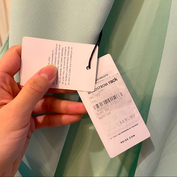 NWT REISS Doriana Asymmetrical Dress US6 - Picture 5 of 6